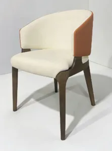 HWL-DC-002 Boucle Barrel Dining Chair