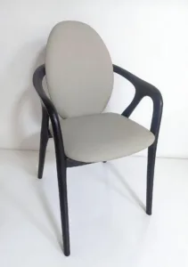 HWL-DC-005 Oval-Back Sculptural Dining Chair
